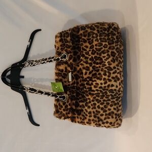 NWT Kate Spade Leopard Print Bag